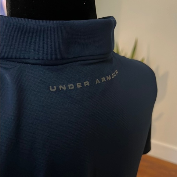 Under Armour Navy Polo Shirt - Picture 3 of 4